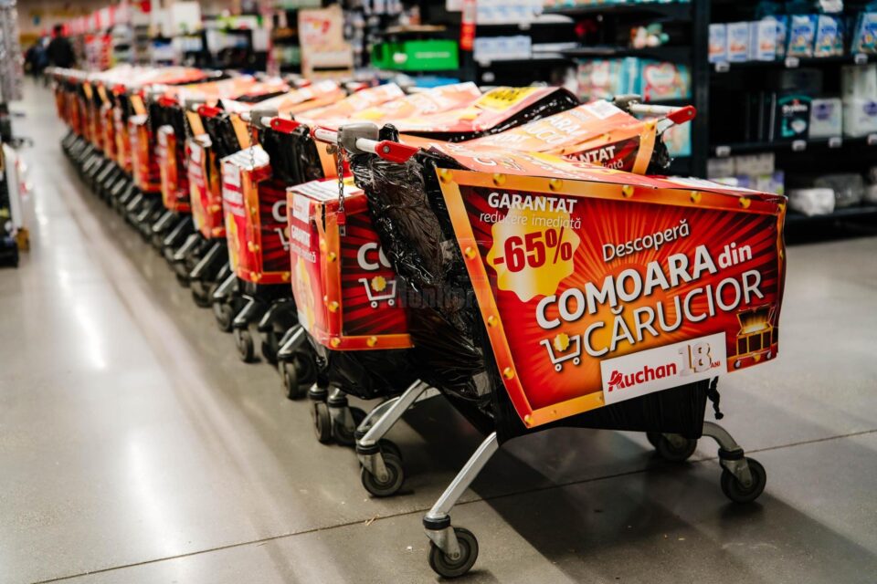 Nu rata ultimele oferte de la majoratul Auchan! Magazinele te așteaptă cu peste 1.000 de oferte