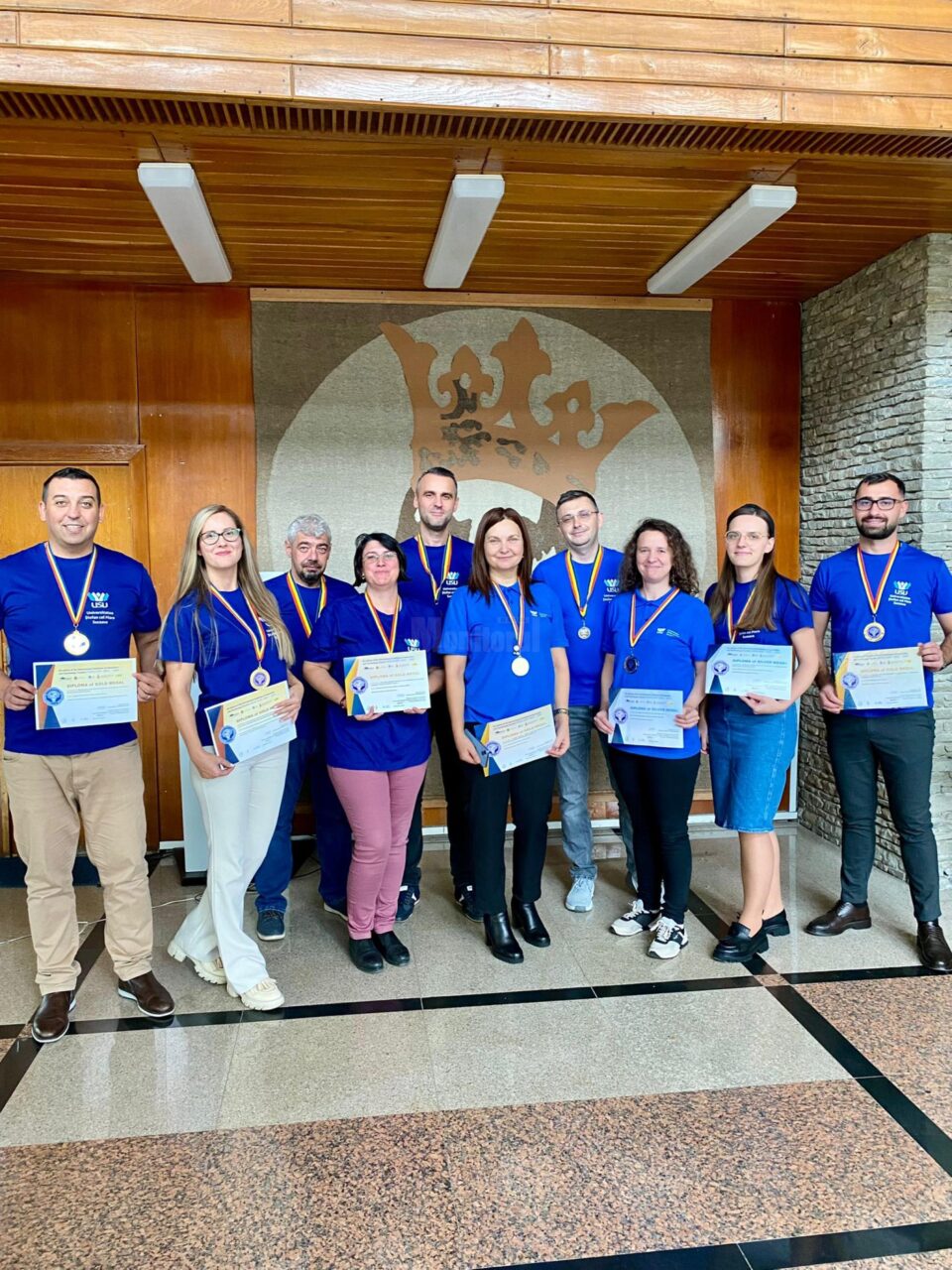 Universitari de la Departamentul de Contabilitate au fost premiați la o expoziție internațională de inovație