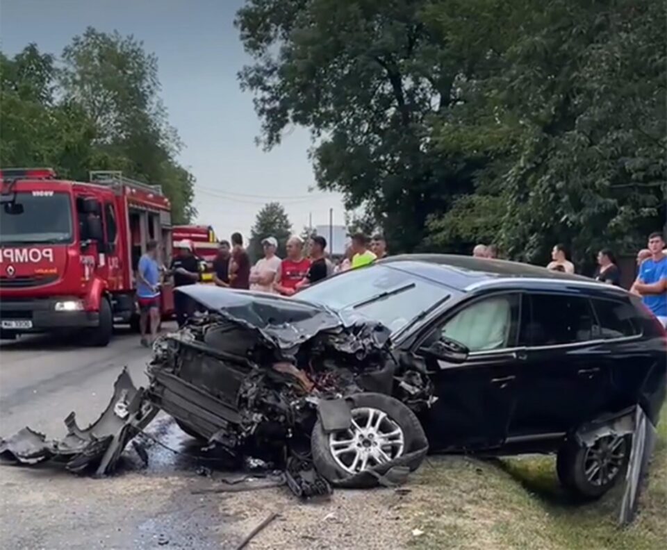 Accidentul care a dus la arestarea vicoveanului băut și fără permis