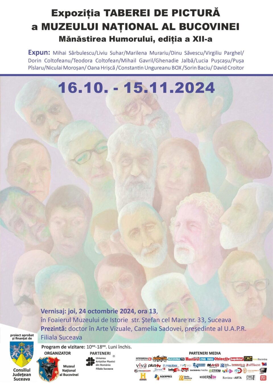 Vernisajul expoziției „Taberei de pictură a Muzeului Național al Bucovinei'', la Muzeul de Istorie Vernisajul expoziției „Taberei de pictură a Muzeului Național al Bucovinei'', la Muzeul de Istorie