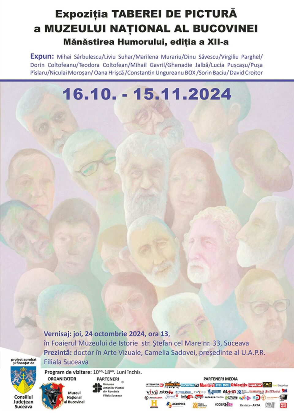 Vernisajul expoziției „Taberei de pictură a Muzeului Național al Bucovinei'', la Muzeul de Istorie Vernisajul expoziției „Taberei de pictură a Muzeului Național al Bucovinei'', la Muzeul de Istorie