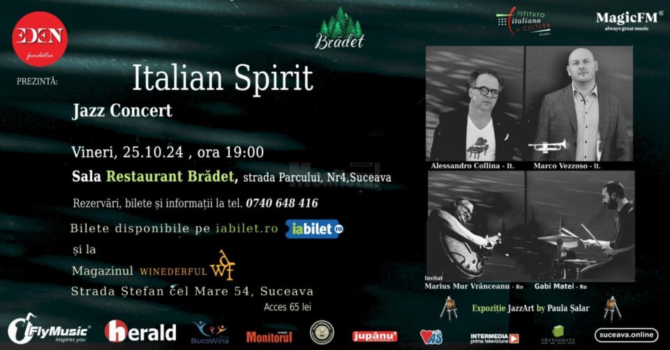 Eveniment de Jazz si arta plastică la Restaurantul Bradet
