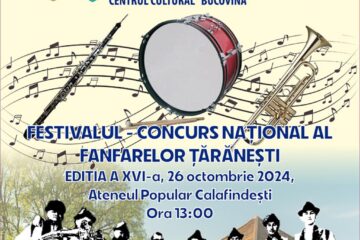 Festivalul Fanfarelor Țărănești de la Calafindești, un proiect cultural finanțat de Ministerul Culturii