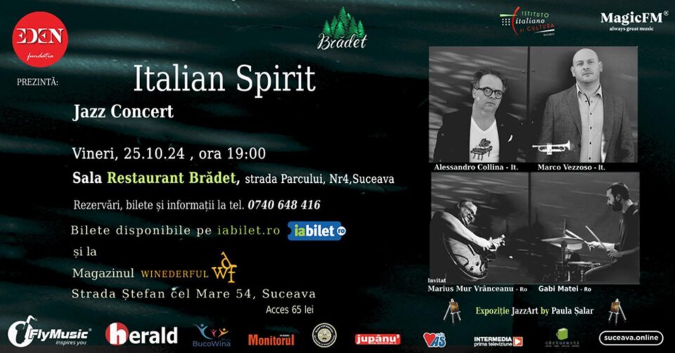 Eveniment de jazz și artă plastică la Restaurantul Brădet
