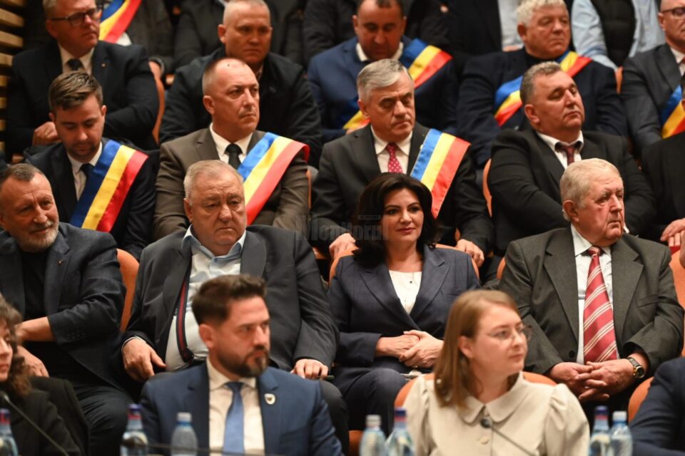 Gheorghe Șoldan a preluat președinția CJ Suceava în prezența lui Marcel Ciolacu