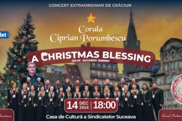 Corala „Ciprian Porumbescu” va susține spectacolul „A Christmas Blessing”, la Casa de Cultură a Sindicatelor Suceava