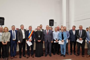 Vasile Marian Sabie și-a preluat primul mandat de primar în Fântânele în fața unei asistențe record