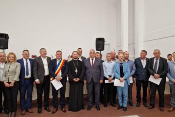 Vasile Marian Sabie și-a preluat primul mandat de primar în Fântânele în fața unei asistențe record