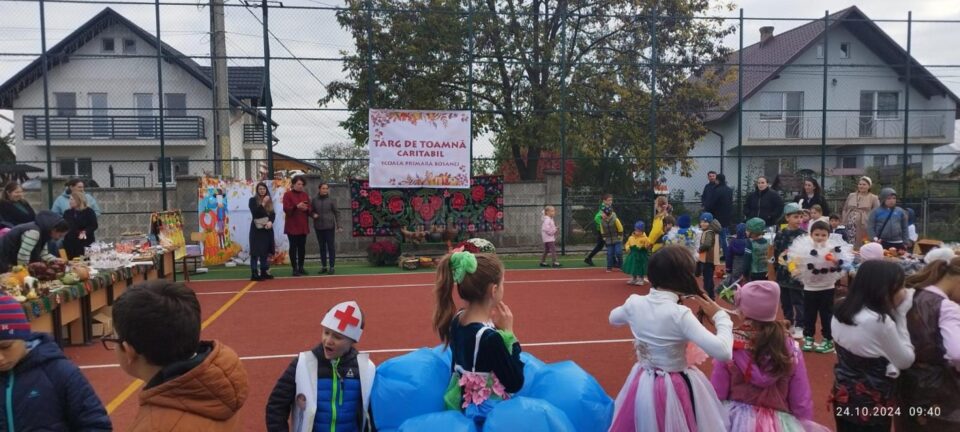 Târg caritabil de toamnă, la Bosanci