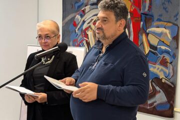 Dr. arte vizuale Camelia Sadovei și dr. Constantin Emil Ursu