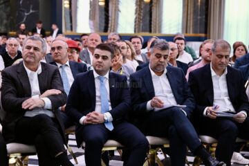 Gheorghe Șoldan a participat alături de premiercul Marcel Ciolacu la o întâlnire cu antreprenorii suceveni