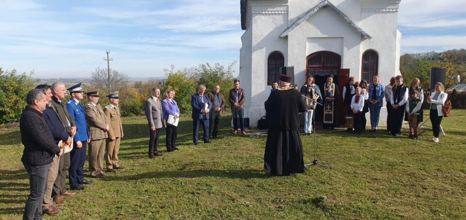 O nouă etapă în păstrarea memoriei eroilor căzuți pentru țară, la Capela Eroilor Neamului din Udești