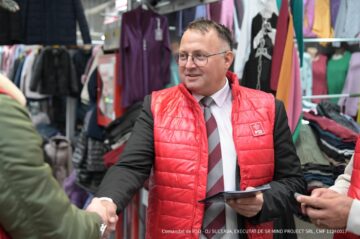 Social-democrații, în bazarul din Suceava, la discuții cu comercianții și cumpărătorii