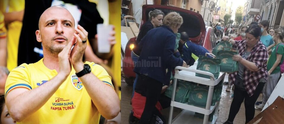 Ștefan Mandachi sare în ajutorul sinistraților din Spania, cu mese calde și tone de mâncare Ștefan Mandachi sare în ajutorul sinistraților din Spania, cu mese calde și tone de mâncare