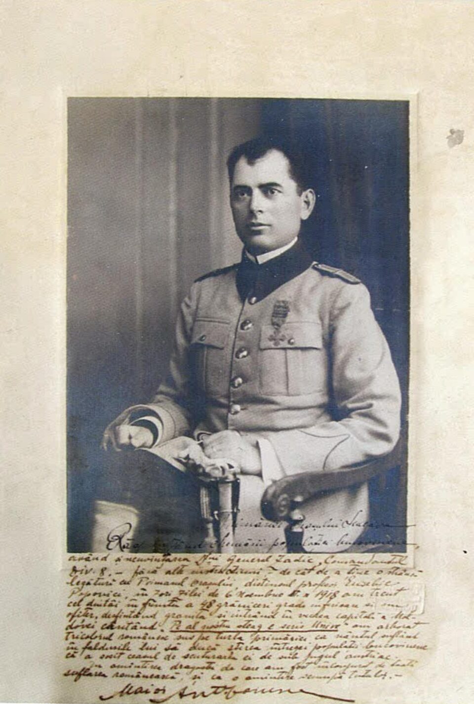 Maiorul Anton Ionescu a fost copleșit de emoții la intrarea în Suceava