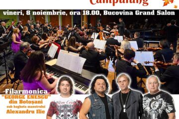 Filarmonica „George Enescu” din Botoșani și Paul Ciuci - Compact, invitați la „Simfonii în Câmpulung”, la Bucovina Grand Salon