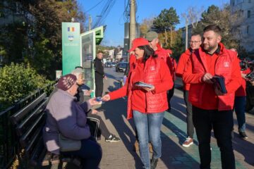 Candidații PSD Suceava pentru alegerile parlamentare au mers în campanie în cartierul George Enescu