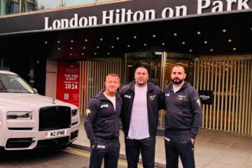 Cristi Varasciuc, Mihai Albu și Gabriel Georgescu sunt organizatorii galei de la Londra