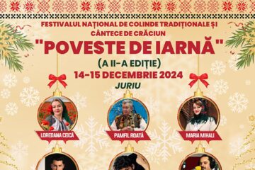Înscrieri la Festivalul Național de Colinde Tradiționale și Cântece de Crăciun „Poveste de iarnă” din Vatra Dornei