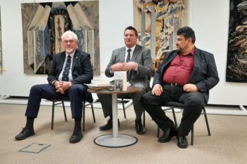 Prof. univ. dr. Cătălin Turliuc, dr. Grant T. Harward și dr. Emil Ursu