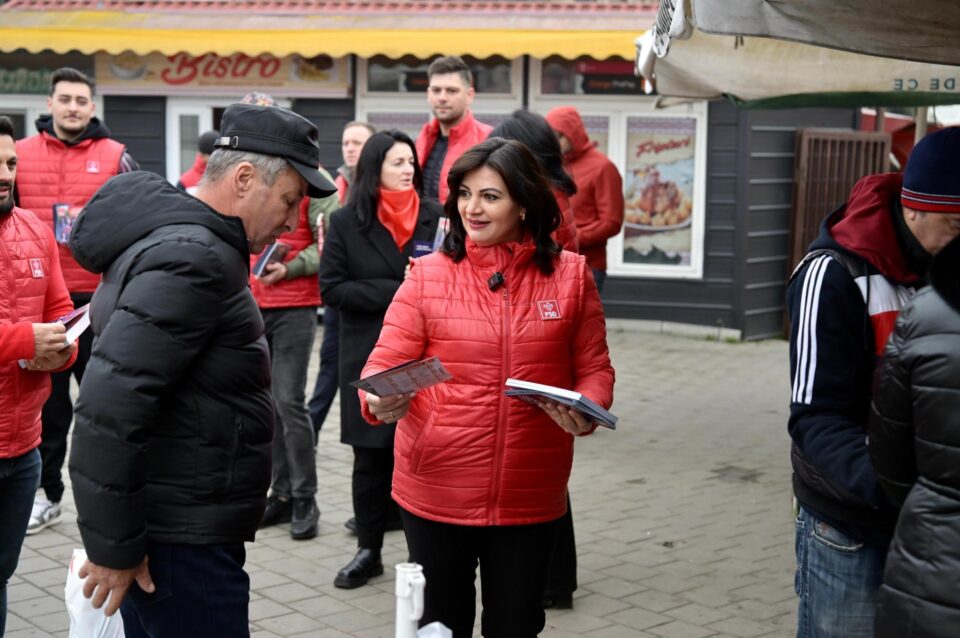 Echipa PSD în Burdujeni