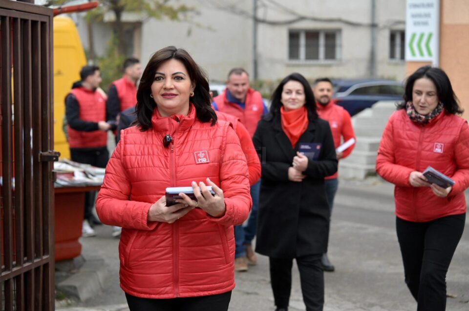 Echipa PSD în Burdujeni