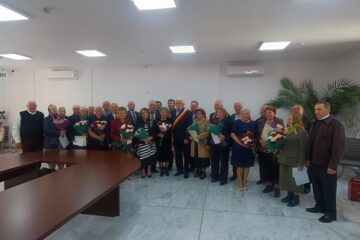 16 cupluri de aur, sărbătorite la Primăria Ipotești