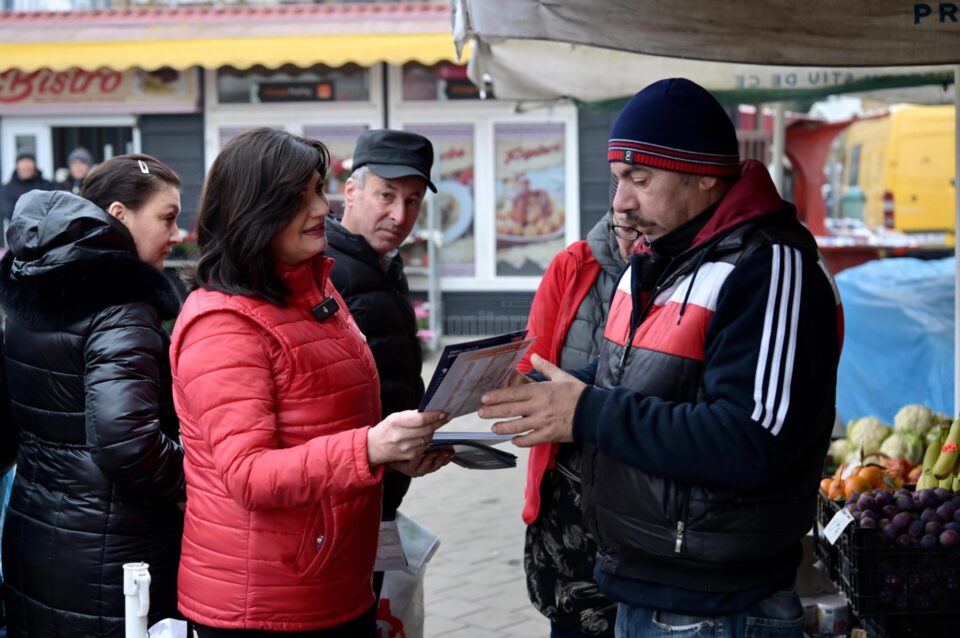Echipa PSD în Burdujeni