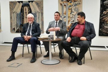 Prof. univ. dr. Cătălin Turliuc, dr. Grant T. Harward și dr. Emil Ursu