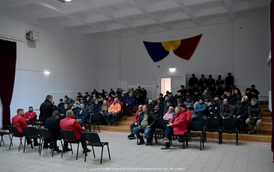 Echipa PSD în campanie în zona Rădăuți