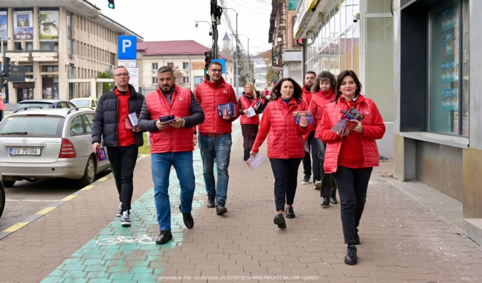 PSD Suceava îi îndeamnă pe cetățeni să voteze pentru ca președintele CJ, Gheorghe Șoldan, să aibă sprijinul unui guvern PSD și al președintelui Marcel Ciolacu PSD Suceava îi îndeamnă pe cetățeni să voteze pentru ca președintele CJ, Gheorghe Șoldan, să aibă sprijinul unui guvern PSD și al președintelui Marcel Ciolacu