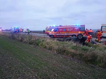 Încă 5 vieți pierdute pe E 85. Un groaznic accident sau un tată cu trei copii în mașină și cu mintea rătăcită?
