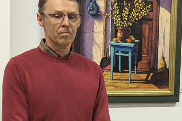 Expoziția de pictură „Nostalgice”, semnată de David Croitor, la Casa de Cultură „Platon Pardău”