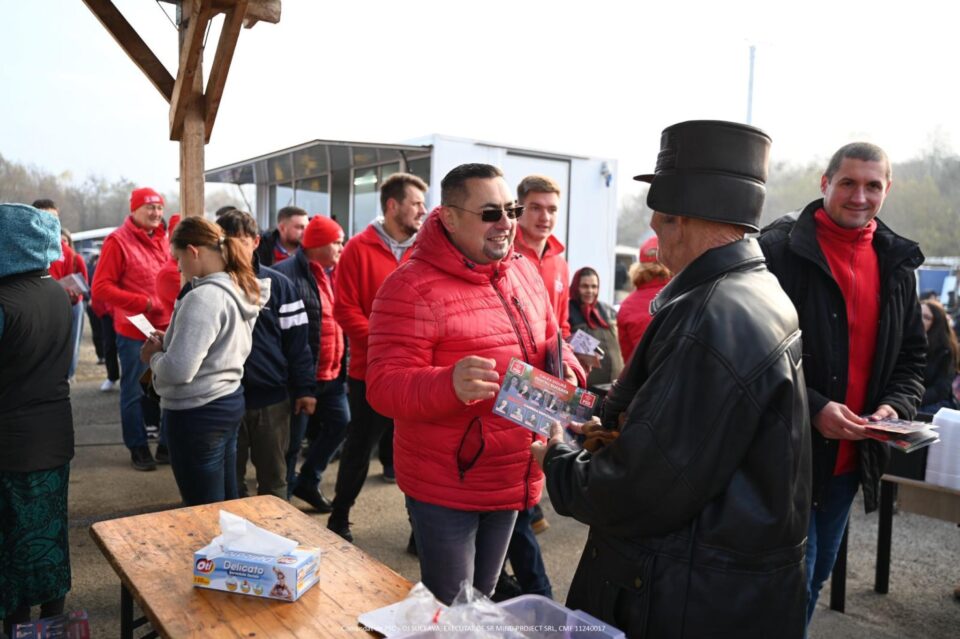 Echipa PSD Suceava s-a aflat în campanie electorală în comuna Arbore