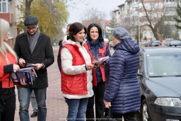 Echipa PSD Suceava a fost prezentă în cartierul Obcini