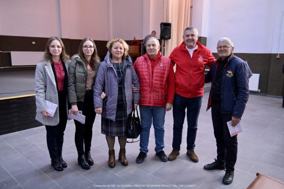Deputatul Eugen Bejinariu le-a prezentat localnicilor din Grănicești proiectele PSD de dezvoltare
