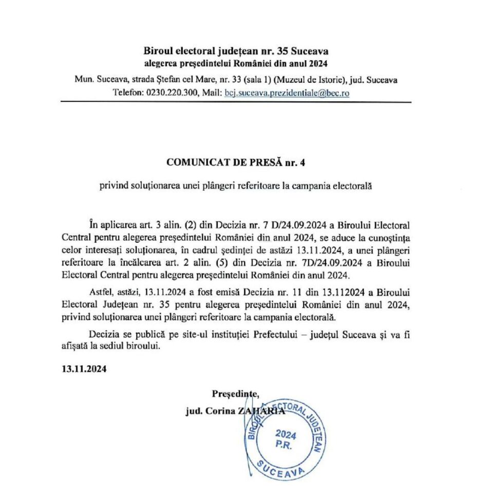 Biroul Electoral Județean Suceava l-a confundat pe președintele AUR George Simion cu regretatul academician Eugen Simion