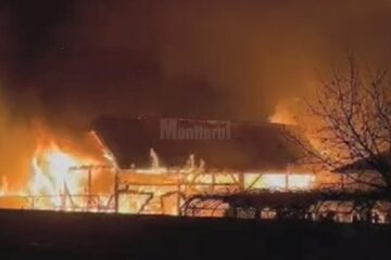 Incendiu, joi seară, la Costâna - Todirești