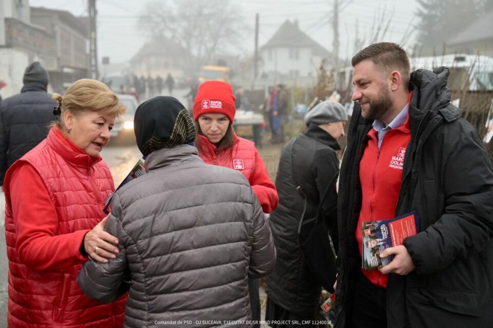 Echipa PSD Suceava a discutat cu cetățenii și comercianții din piața din comuna Marginea