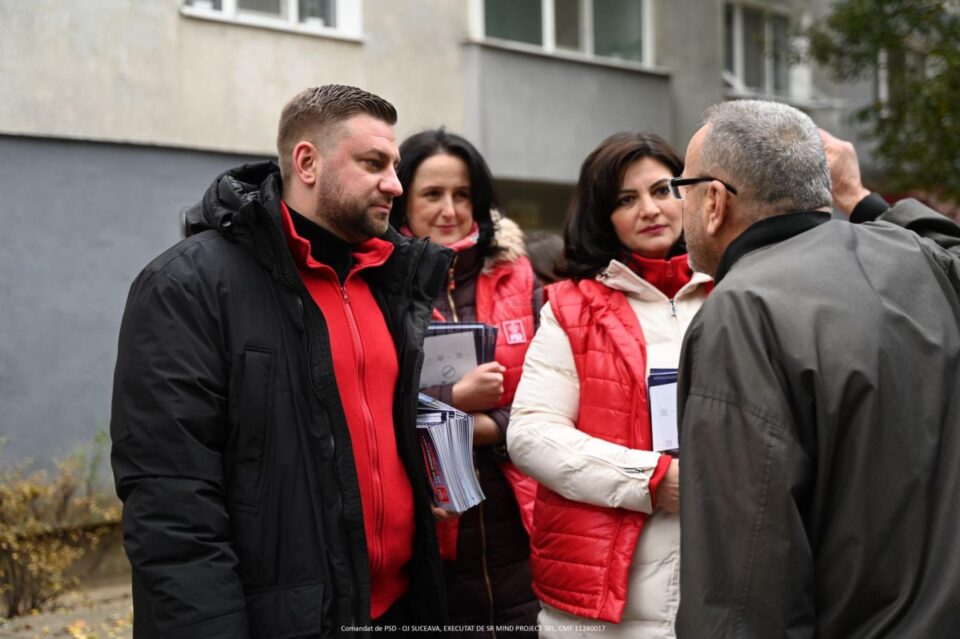 Echipa PSD în campanie în municipiul Suceava