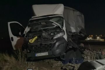 Mașină de Suceava, implicată într-un accident feroviar la Iași