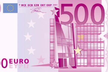 Bancnota de 500 de euro era falsă (foto generic)