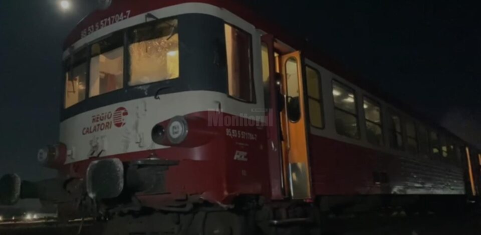 Mașină de Suceava, implicată într-un accident feroviar la Iași