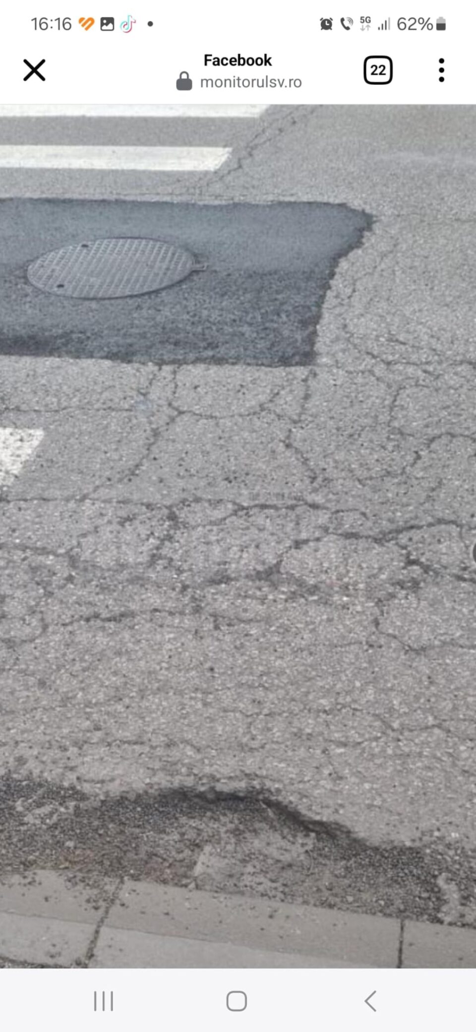 Probleme semnalate pe str. Traian Vuia la toate capacele din compozit înlocuite