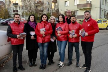 Candidații PSD Suceava le-au transmis cetățenilor din Burdujeni că unul dintre obiectivele PSD este creșterea salariului minim și a pensiilor