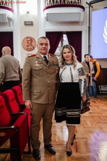 Col. Cătălin Cojocaru și Mihaela Bârsan