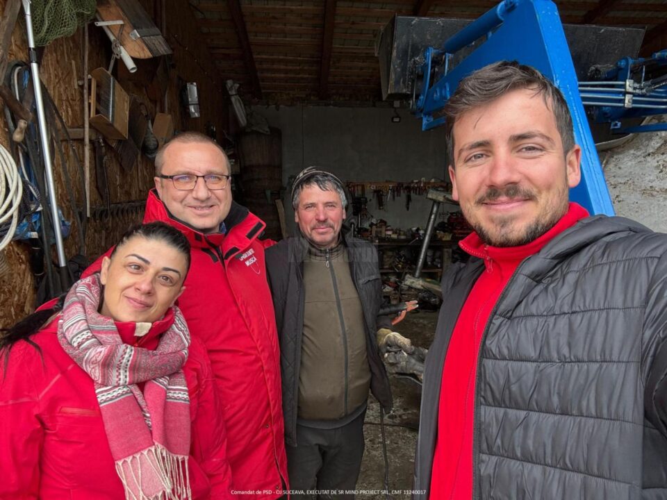 Candidatul PSD Suceava pentru Senat Ciprian Muscă a discutat cu alegătorii din Șaru Dornei