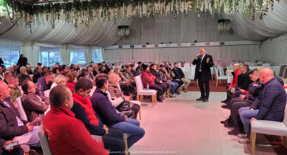 Președintele CJ Suceava, Gheorghe Șoldan, a fost prezent alături de echipa PSD la Broșteni