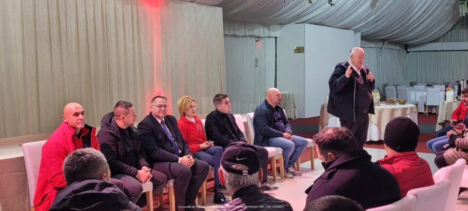 Președintele CJ Suceava, Gheorghe Șoldan, a fost prezent alături de echipa PSD la Broșteni