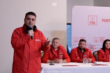Președintele Consiliului Județean, Gheorghe Șoldan, în campanie la Siret
